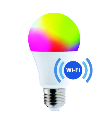 Лампа светодиодная FL-LED A60-SMART 10W E27 WI-FI